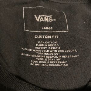 Vans Size Large Juniors Tee